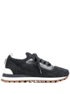 BRUNELLO CUCINELLI TEXTURED LOW-TOP TRAINERS