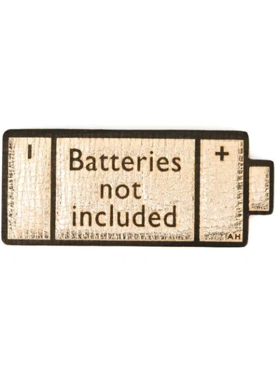 Anya Hindmarch 'batteries Not Included'贴花 In Neutrals
