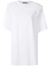 À LA GARÇONNE STRUCTURED SHOULDERS T-SHIRT