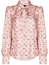 THE MARC JACOBS THE BLOUSE' PRINTED BLOUSE