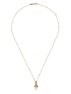 Stephen Webster 18kt Yellow Gold Capricorn Astro Ball Pearl Pendant Necklace In Gold
