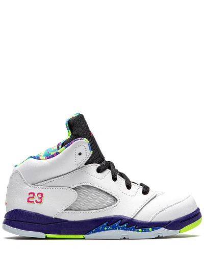 Jordan Kids' Air  5 "alternate Bel-air" Sneakers In White