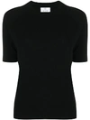 ALLUDE CASHMERE KNIT T-SHIRT