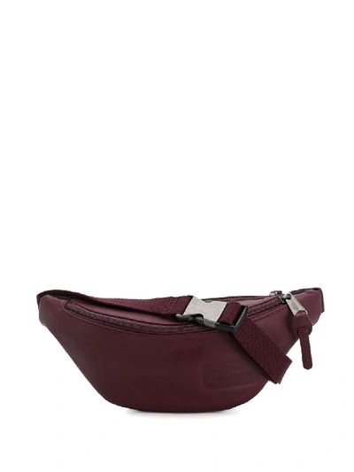 Eastpak Springer Leather Belt Bag In Purple