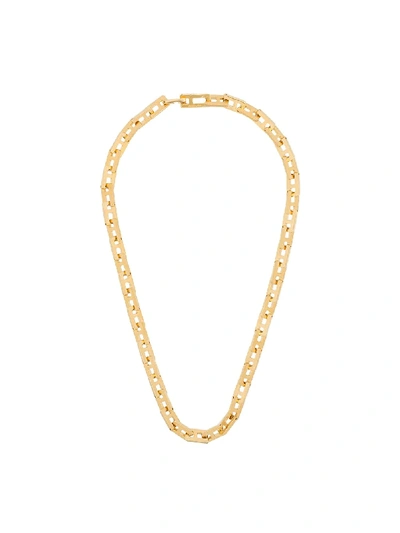 Ambush Sterling Silver Chain Link Necklace In Gold