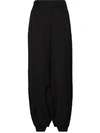 ALEXANDRE VAUTHIER CUFFED CROPPED TROUSERS