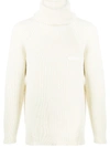 GCDS ROLL NECK CHUNKY KNIT JUMPER