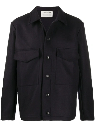 A Kind Of Guise Fitzgerald Shirt Jacket In Blue