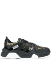 VERSACE JEANS COUTURE LOW-TOP LACE-UP SNEAKERS