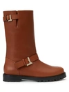 Lafayette 148 Leather Jordan Icon Boot-copper