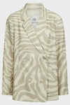 ANINE BING KAIA ANIMAL-PRINT BLAZER,852926