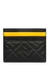 FENDI BUSINNESS FF EMBOSSED CARD HOLDER,11484165