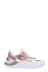 DATE FUGA trainers IN ROSE-PINK SYNTHETIC FIBERS,11485988