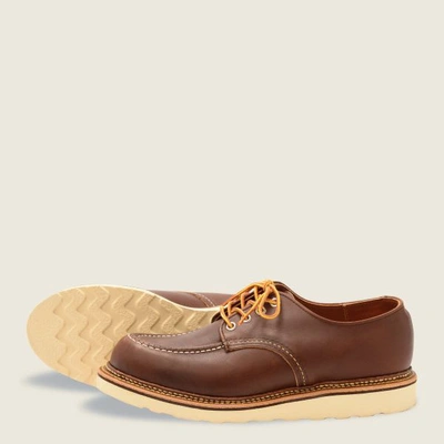 Red Wing Classic Oxford Shoe Mahogony Leather In Brown