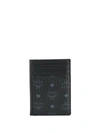 Mcm Mini N/s Cardholder In Black