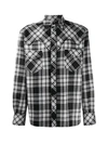 DOLCE & GABBANA CHECKED TARTAN SHIRT,11485669