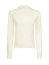 SEE BY CHLOÉ KNIT AND LACE TOP,11485380