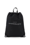 MAISON MARGIELA TOTE BAG BACKPACK WITH LOGO EMBROIDERY,11485625