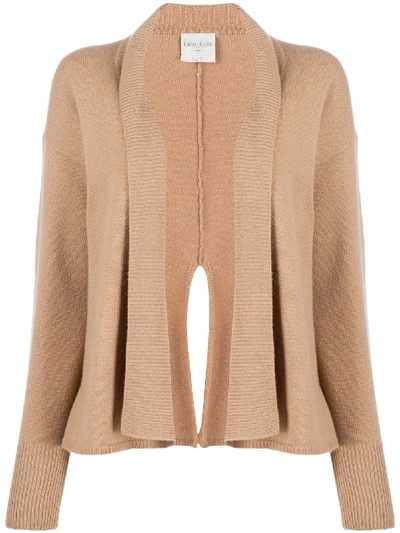 Forte Forte Open-front Cardigan In Neutrals