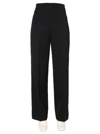 Jil Sander Tailored Trousers - Atterley In Black
