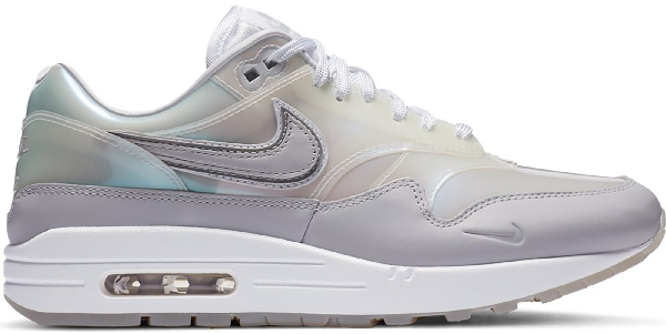 nike air max 1 white and grey