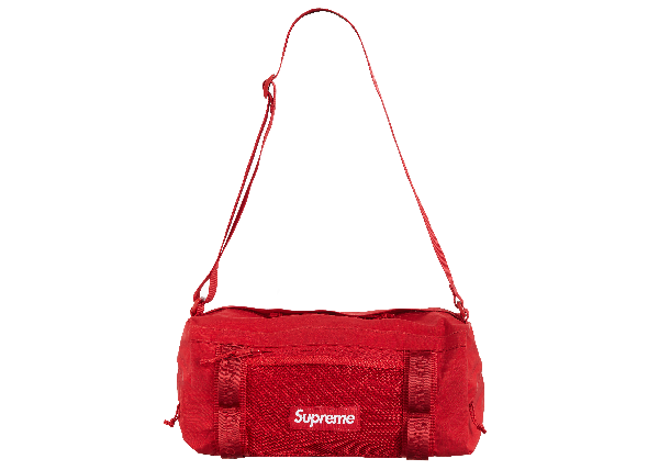 Pre-Owned Supreme Mini Duffle Bag Dark Red | ModeSens