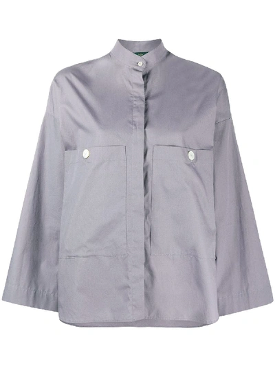 Jejia Three-quarter Sleeves Shirt In Grey