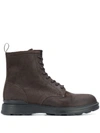 WOOLRICH CHAMOIS LEATHER COMBAT BOOTS