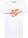 Iceberg Coyote Print T-shirt In White