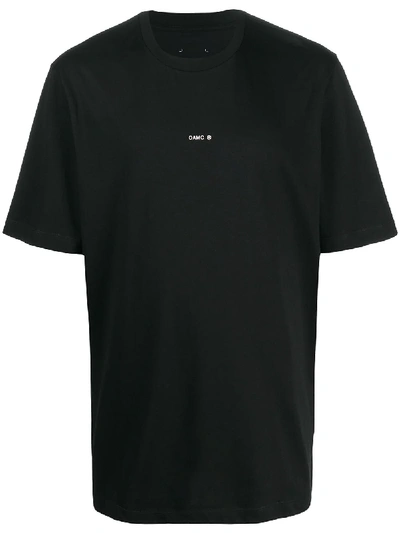 Oamc Oversized Rear Graphic Print T-shirt In Black