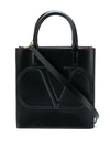 VALENTINO GARAVANI VLOGO SMALL LEATHER HANDBAG