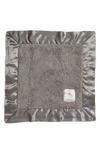 Little Giraffe Satin Trim Chenille Blanket In Charcoal