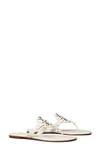 Tory Burch Miller Soft Leather Sandals In Ivory/ Ivory