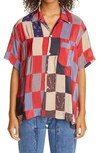 BODE ONE OF A KIND CHANDIGARH QUILT BOWLING SHIRT,MR21SH01.VP001.965