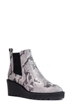 Cecelia New York Gemma Boot In Snake Print Leather
