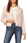 CUPCAKES AND CASHMERE MELODY FAUX LEATHER JACKET,CK302257