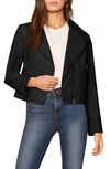 CUPCAKES AND CASHMERE MELODY FAUX LEATHER JACKET,CK302257
