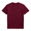 Polo Ralph Lauren Jersey Crewneck T-shirt In Classic Wine