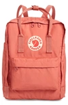 Fjall Raven Kanken Water Resistant Backpack In Dahlia