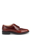 TOD'S SHADED LEATHER DERBY BROGUES