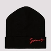 GIVENCHY GIVENCHY LOGO EMBROIDERED BEANIE