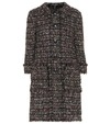 DOLCE & GABBANA TWEED COAT,P00506199