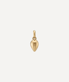 MONICA VINADER MONICA VINADER GOLD PLATED VERMEIL SILVER FIJI BUD PENDANT CHARM,000701556