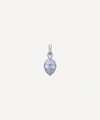 MONICA VINADER MONICA VINADER SILVER FIJI BUD BLUE LACE AGATE PENDANT CHARM,000701840