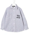 Duoltd Big Drop Long-sleeved Shirt In Grey