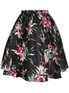 LA DOUBLEJ HIGH-WAISTED FLORAL PRINT TUTU SKIRT