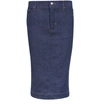 TOM FORD DENIM SKIRT,TFD25WQ4BLU