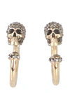 ALEXANDER MCQUEEN SKULL EARRINGS,11487202