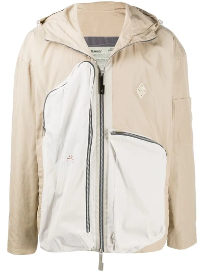 A-cold-wall* Utility Zip-up Jacket In Neutrals