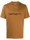 CARHARTT LOGO印花圆领T恤